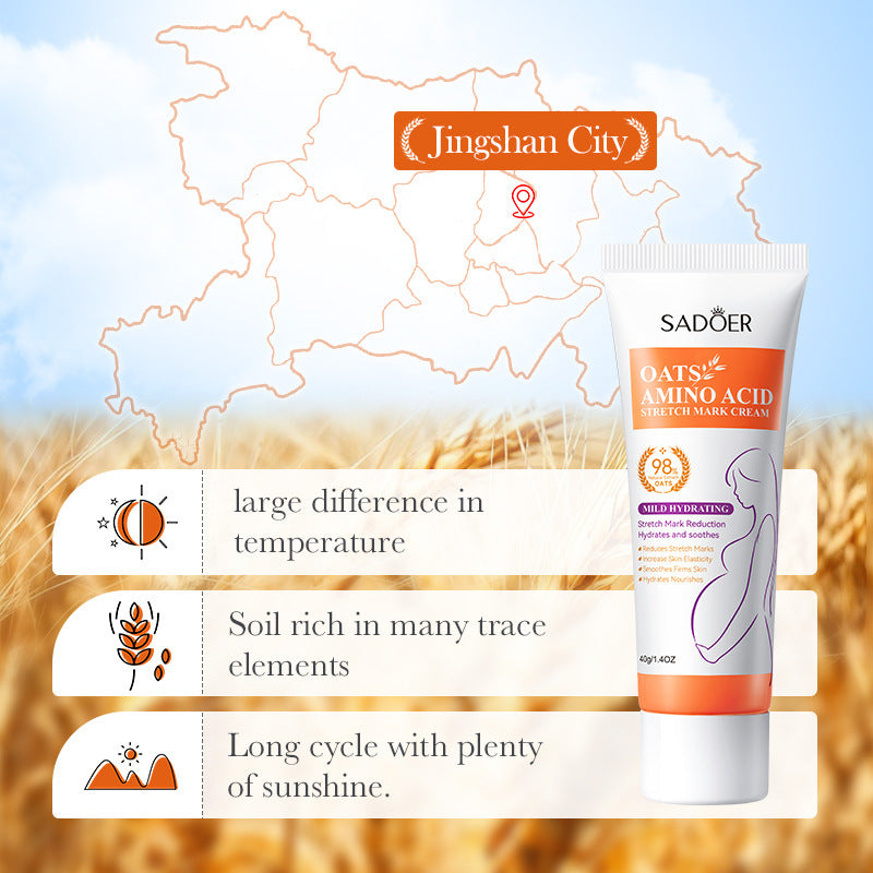 Stretch Mark Cream – Moisturizing Belly Care Cream for Pregnancy & Postpartum Skin
