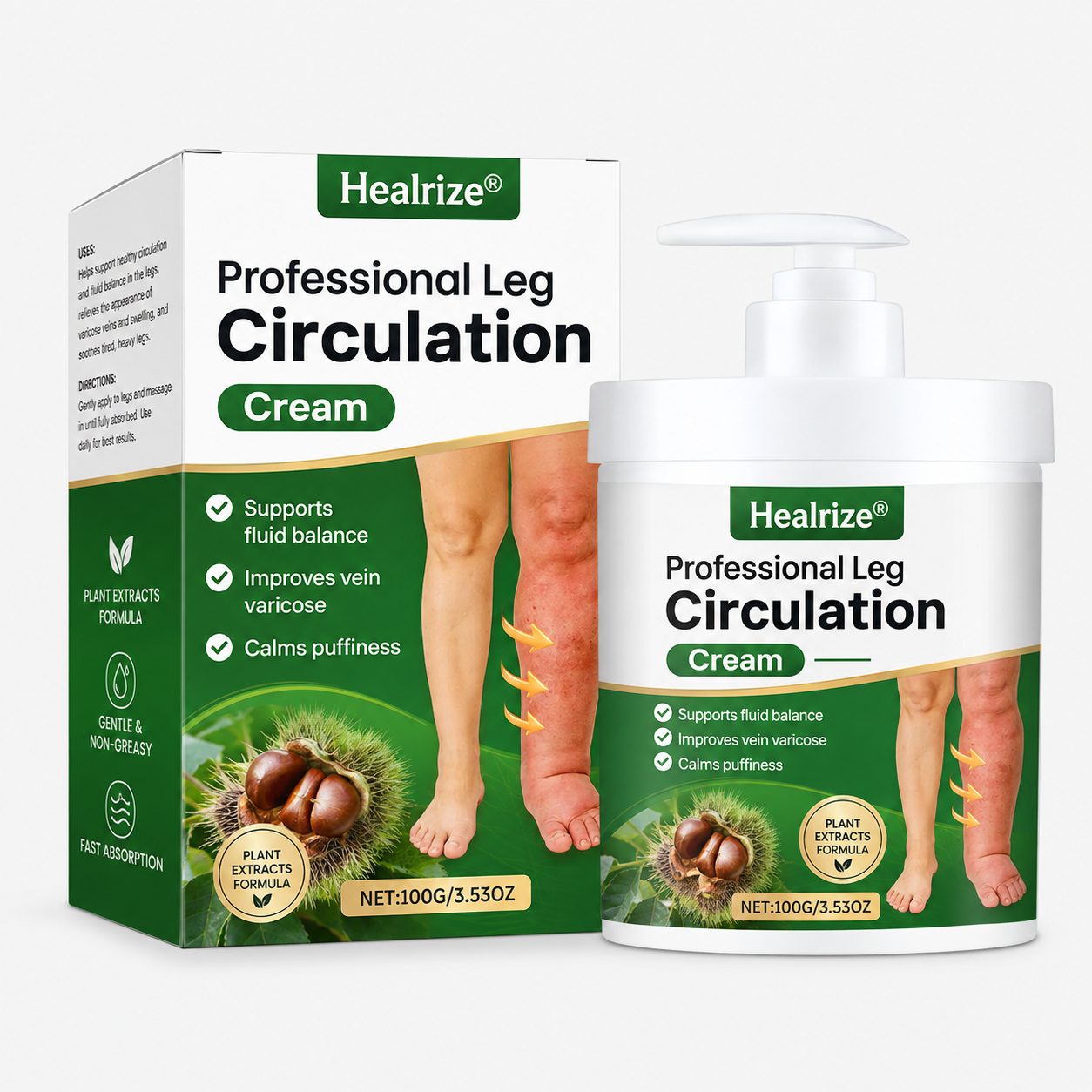 100K+ SOLD 🔥 Healrize® Professional Leg Circulation Cream