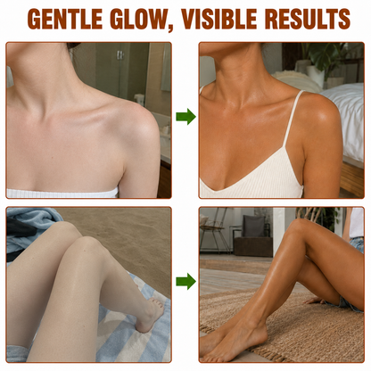 ✅ Ends the Fake Tan Problem | Dobshow® GLOW+ 2-in-1 Firming Tanner ⚡ Soft Glow Starts in 24 Hours — Natural Tan Builds in 3-5 Days