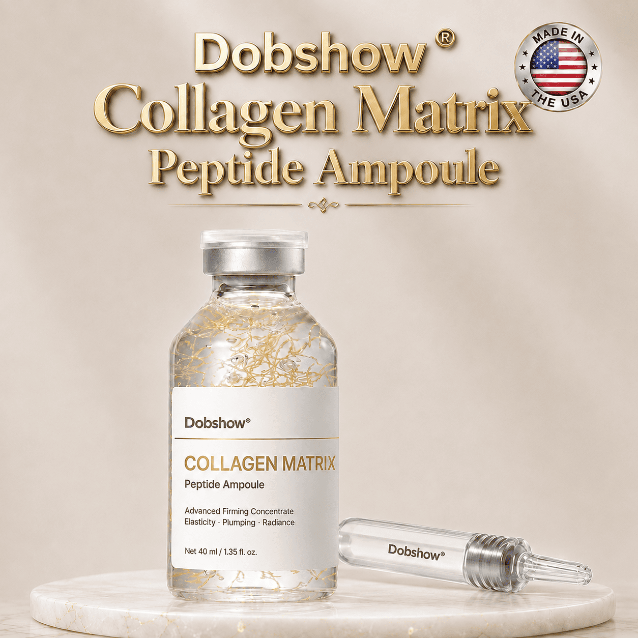 🔥100K+ SOLD Dobshow® Collagen Matrix Peptide Ampoule