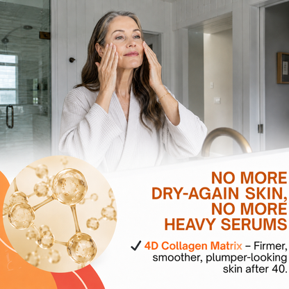 ✅ Target 40+ Aging Skin Concerns｜Dobshow® Collagen Matrix Peptide Ampoule - ⚡ Firmer, Plumper, Smoother-Looking Skin