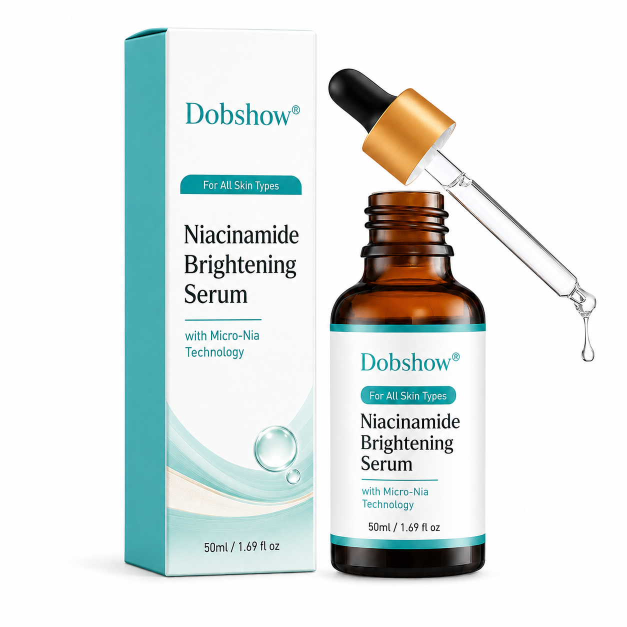 Dobshow® Micro-Nia™ Encapsulated Niacinamide Brightening Serum in 4 weeks