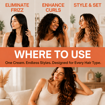 ✅ Air-Dried Hair That Actually Looks Styled | Dobshow® AIR DRY CREAM - ⚡️Smooth Frizz in 5 Minutes — No Heat Needed