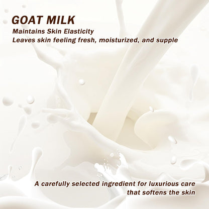 Dobshow® Goat Milk Moisturizing Body Wash – Gentle Hydrating Shower Gel for Soft, Smooth Skin