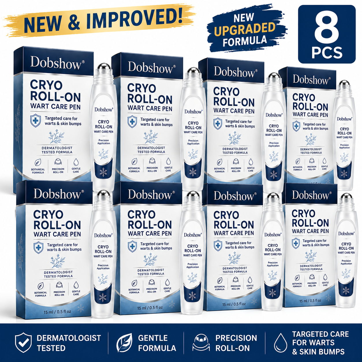 🏆𝐎𝐟𝐟𝐢𝐜𝐢𝐚𝐥 𝐔𝐒 𝐒𝐭𝐨𝐫𝐞 | 100K+ Sold🔥| 100K + Sold  | Dobshow® 7 -Day Wart & Blemish Remover
