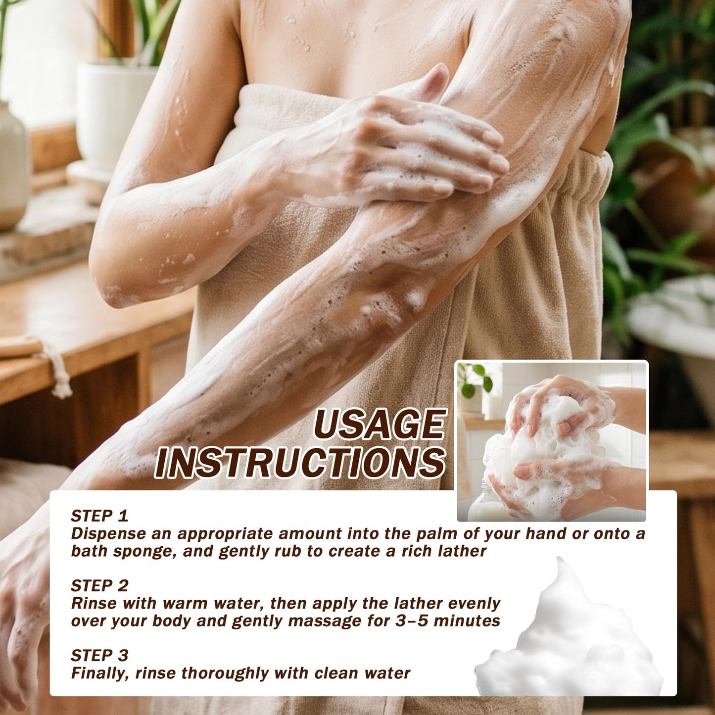 Dobshow® Goat Milk Moisturizing Body Wash – Gentle Hydrating Shower Gel for Soft, Smooth Skin