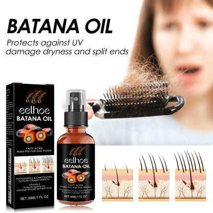 Batana Oil Hair Spray – Nourishing Scalp & Hair Care Oil for Softer, Fuller-Looking Hair