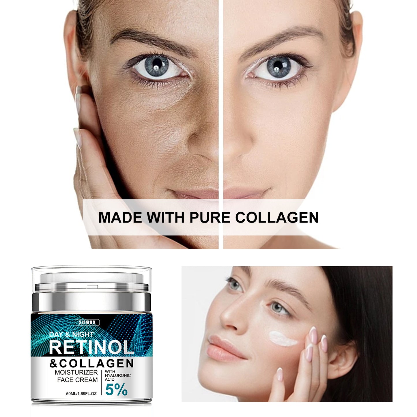 Dobshow® Retinol and Collagen Moisturizer Face Cream