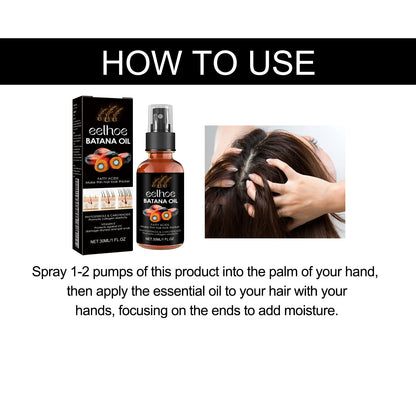Batana Oil Hair Spray – Nourishing Scalp & Hair Care Oil for Softer, Fuller-Looking Hair