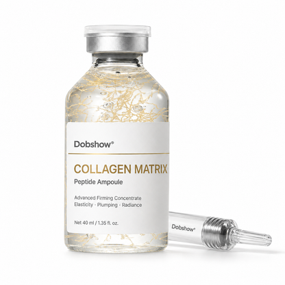 ✅ Target 40+ Aging Skin Concerns｜Dobshow® Collagen Matrix Peptide Ampoule - ⚡ Firmer, Plumper, Smoother-Looking Skin