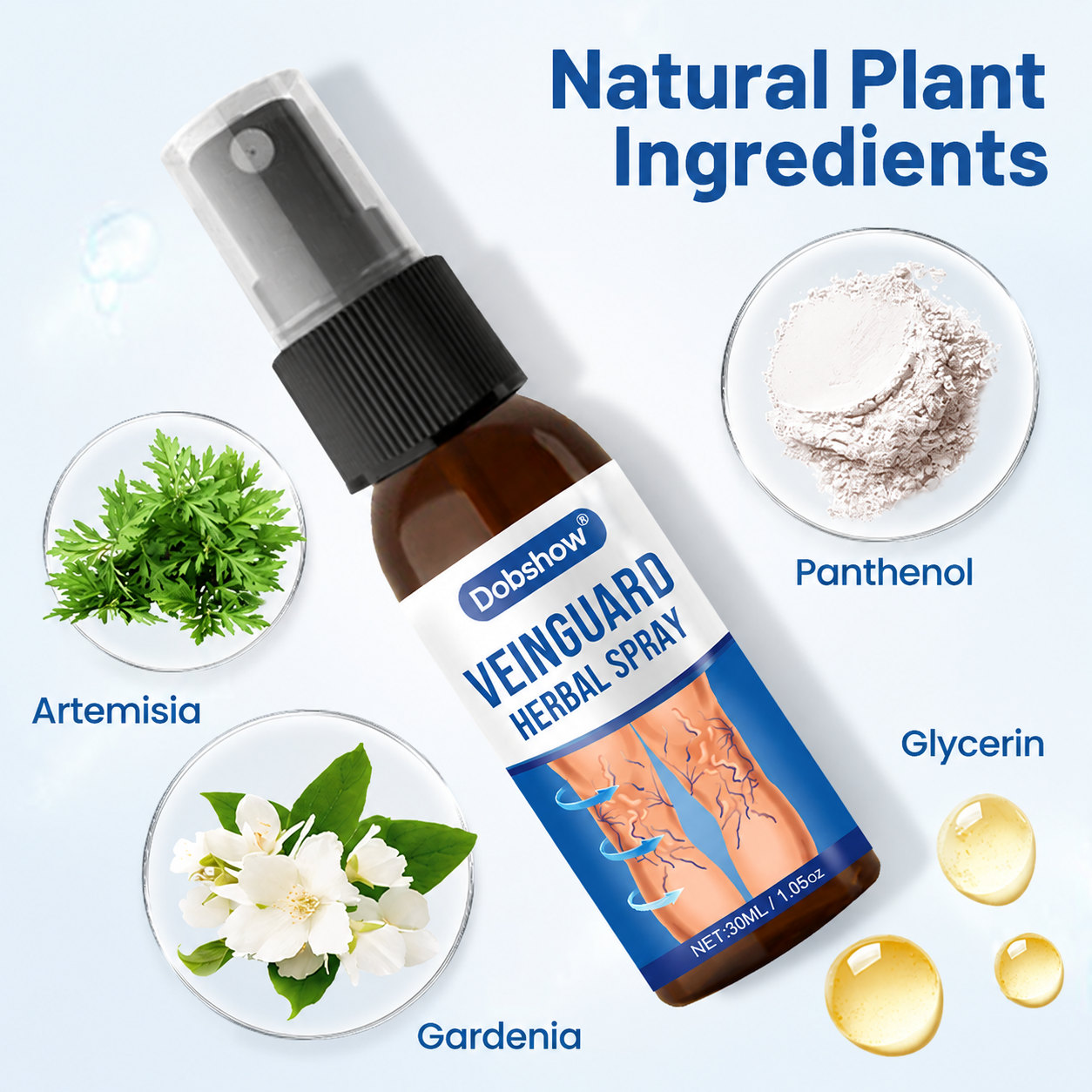 100K+ SOLD 🔥 VeinGuard Herbal Spray-✅ Clinically proven to eliminate varicose veins in just 30 days!