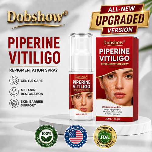 🔥100K+ SOLD | Dobshow® Advanced Piperine Vitiligo Repigmentation Spray — Upgraded Steroid-Free Botanical Formula👍
