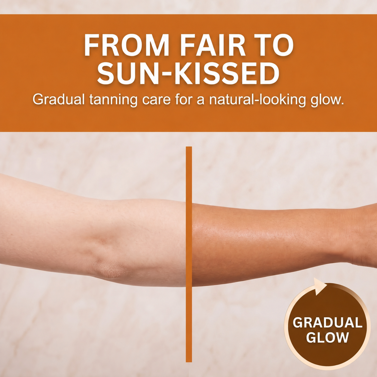 ✅ Ends the Fake Tan Problem | Dobshow® GLOW+ 2-in-1 Firming Tanner ⚡ Soft Glow Starts in 24 Hours — Natural Tan Builds in 3-5 Days