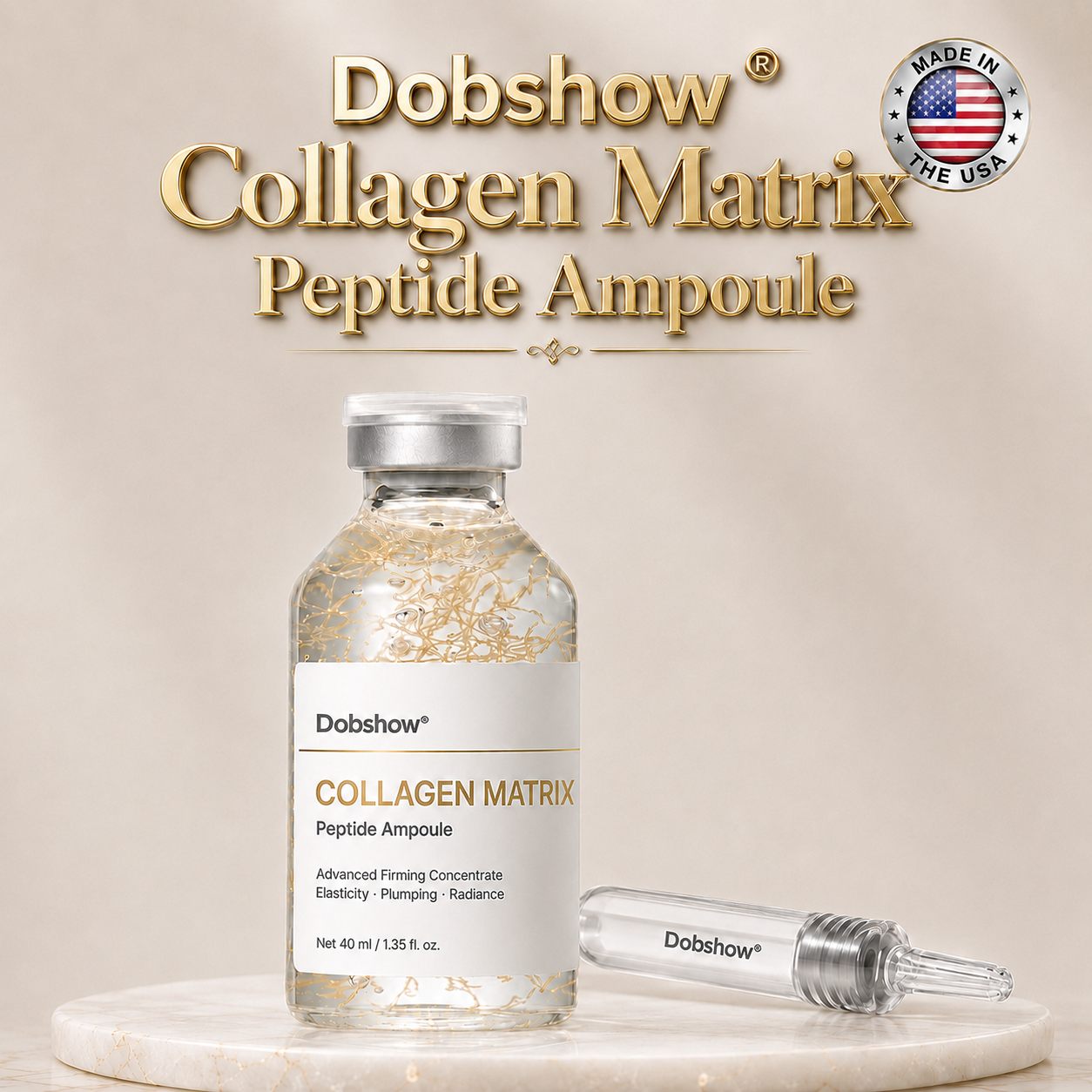 🔥100K+ SOLD Dobshow® Collagen Matrix Peptide Ampoule 👍