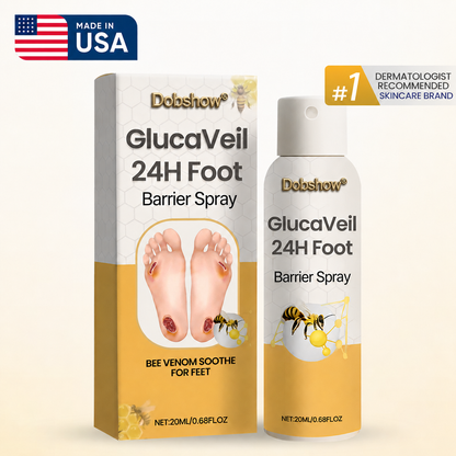 100K+ SOLD 🔥 Dobshow® GlucaVeil 24H Foot Barrier Spray