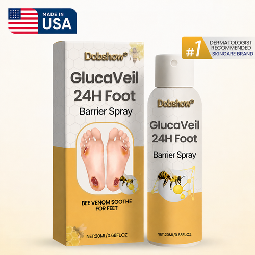 100K+ SOLD 🔥 Dobshow® GlucaVeil 24H Foot Barrier Spray